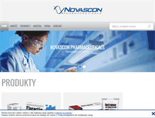 Tablet Screenshot of novascon.pl